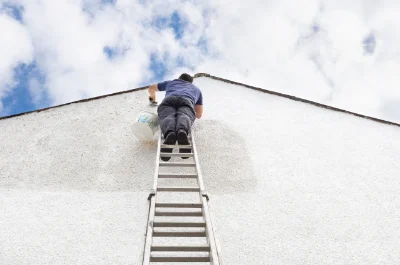 Peinture extérieure à Forges de Lanouée — façades et ravalement